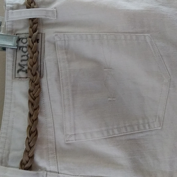 Y2k Mudd Jeans Beige Skirt sz 13 - Picture 10 of 12